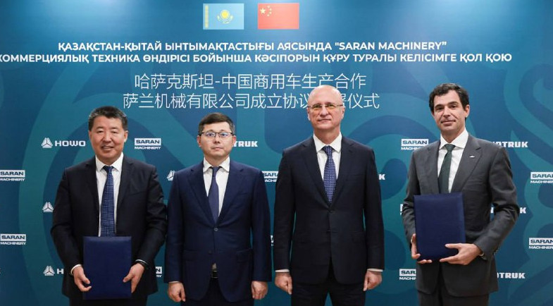 Qazaqstanda Sinotruk-pen birlesken kásiporyn quryldy