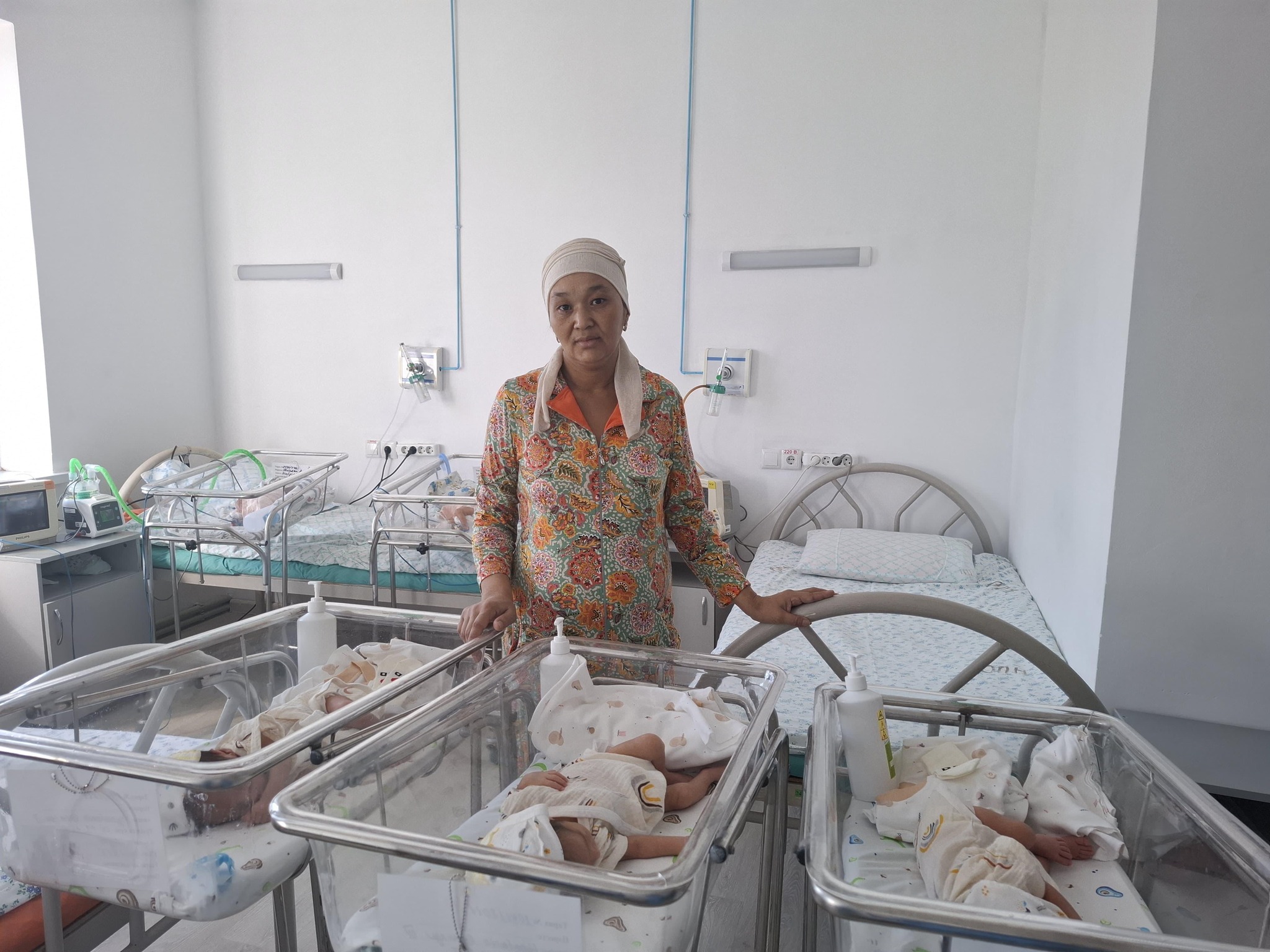 Túrkistanda 8 balanyń anasy dúnıege úshem ákeldi