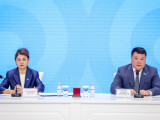 Aıda Balaeva Shymkent qalasynyń turǵyndarymen kezdesti