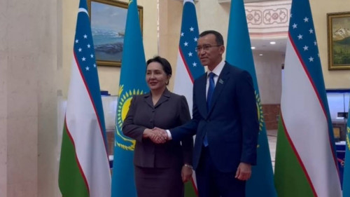 Qazaqstan men О́zbekstannyń Senat tóraǵalary kezdesti