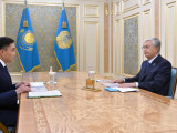 Prezıdent Shymkent qalasynyń ákimi Ǵabıt Syzdyqbekovti qabyldady