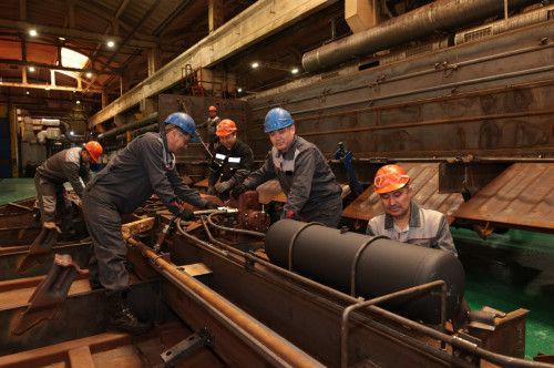 Elimizde ashyq júk vagondaryn shyǵarý 5 esege artty