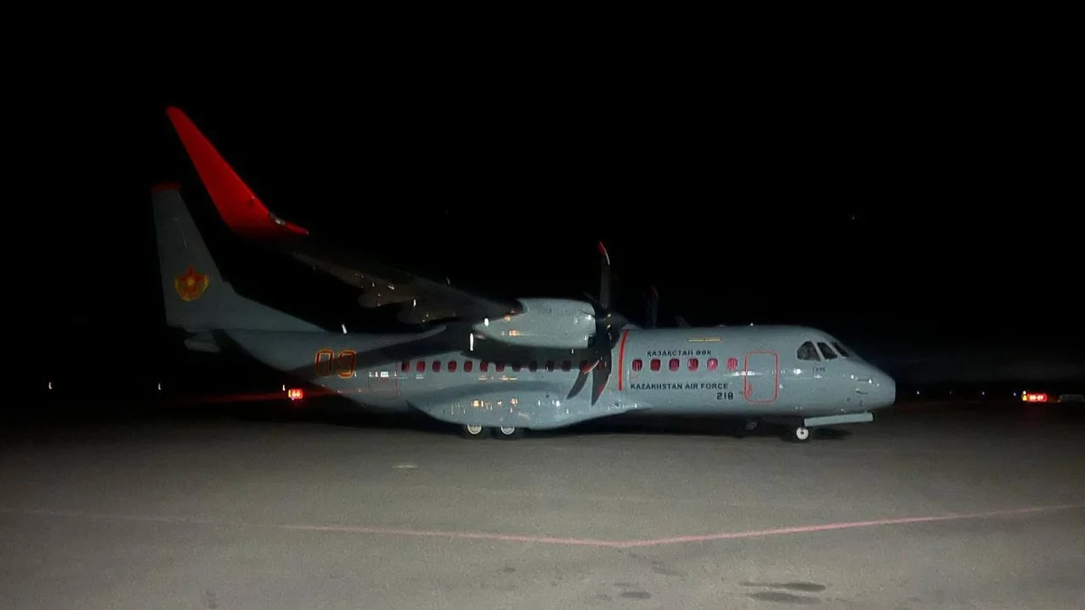 Abaı oblysyndaǵy jol apatynan keıin Prezıdent tapsyrmasymen áskerı ushaq attandy