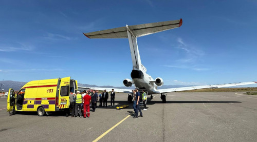 Besterektegi jol apatynan zardap shekken eki bala Astanaǵa jetkiziledi
