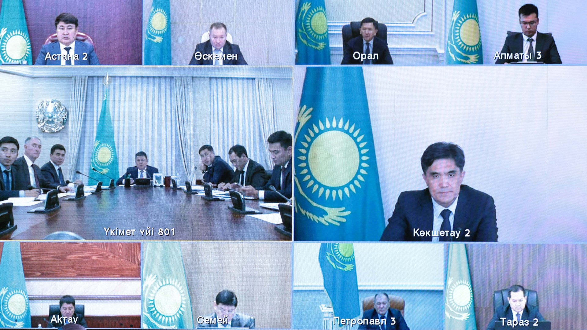 Aýyzsýmen qamtý jóninde esep berdi