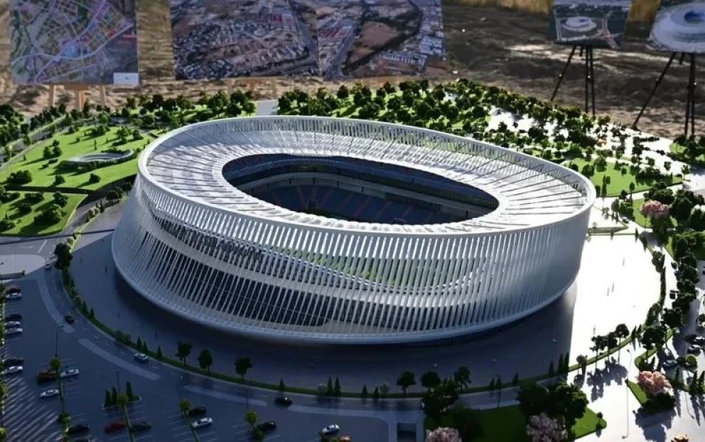 Almatyda halyqaralyq deńgeıdegi jańa fýtbol stadıony salynady