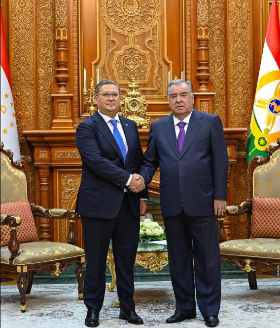 Tájikstan Prezıdenti Qazaqstan SIM basshysyn qabyldady