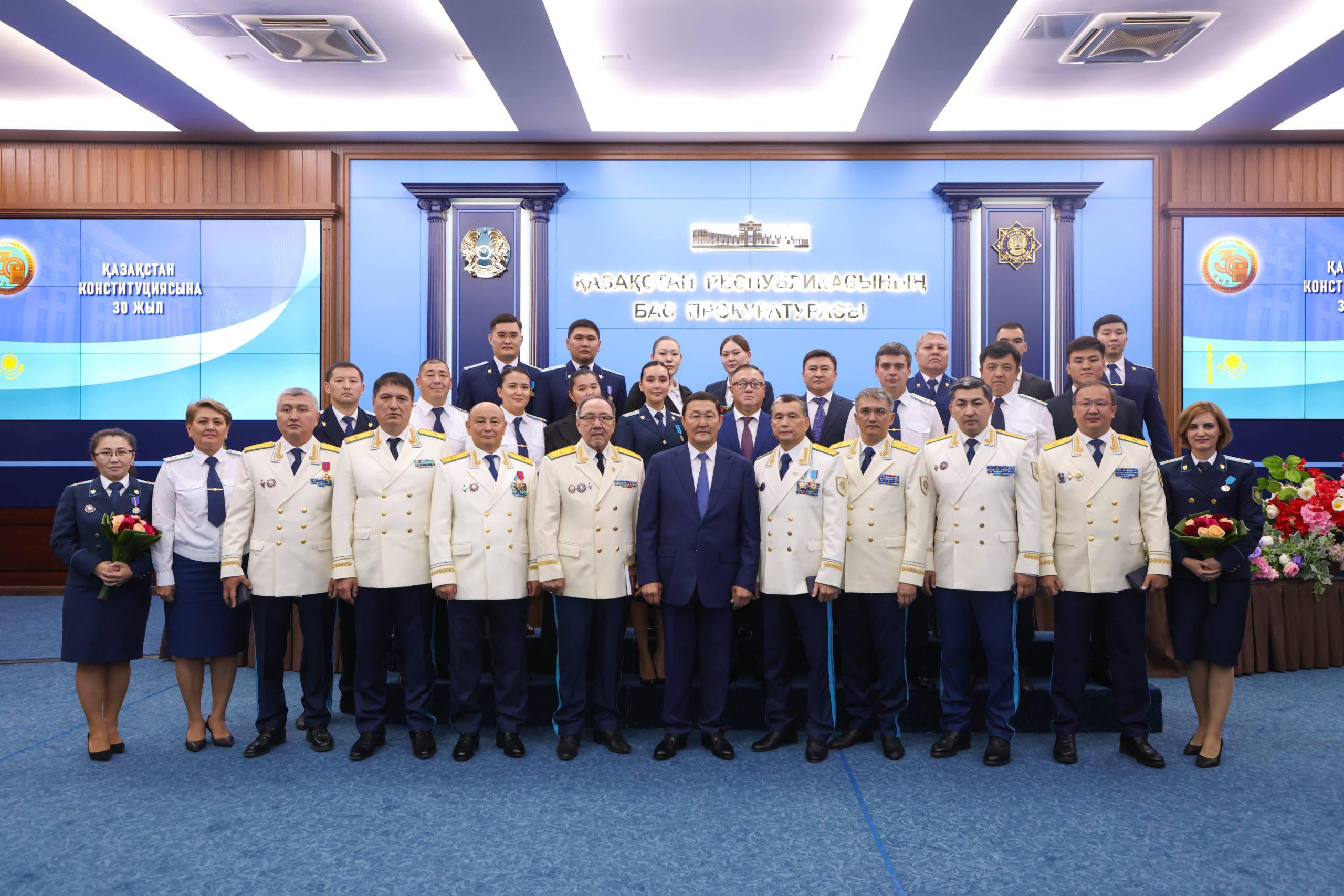 Bas prokýratýrada Konstıtýsııa kúnine arnalǵan saltanatty jıyn ótti