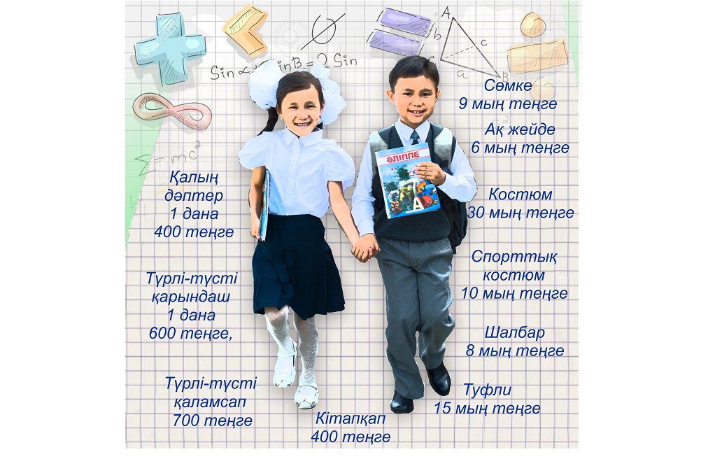 Mektepke barý qansha turady?