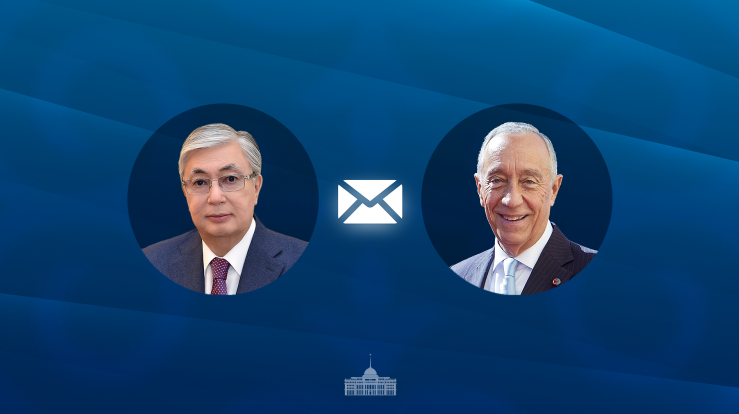 Memleket basshysy Portýgalııa Prezıdentine kóńil aıtty