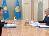 Memleket basshysy Astana qalasynyń ákimin qabyldady
