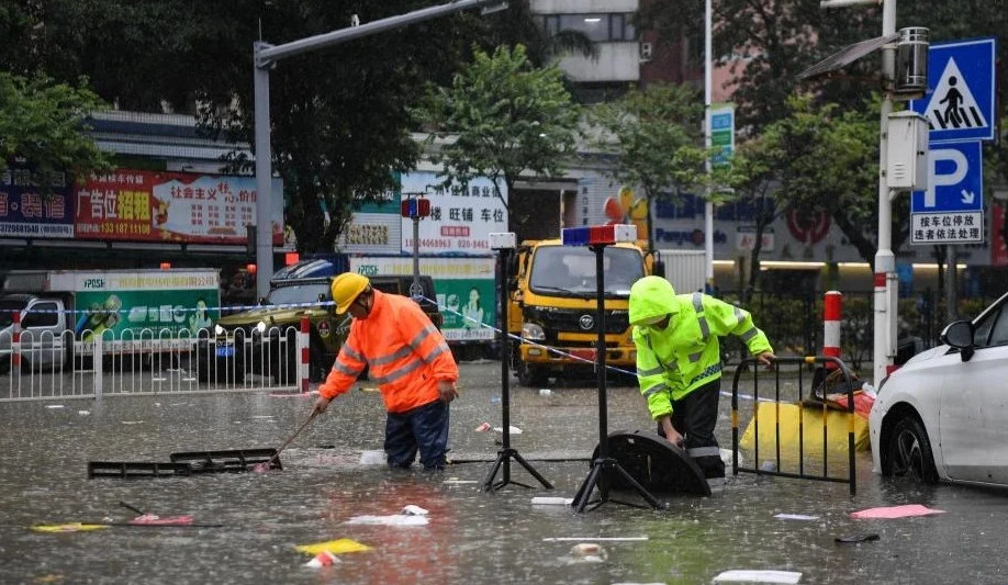 «Tapa» taıfýny Qytaıda qaýip týdyryp otyr