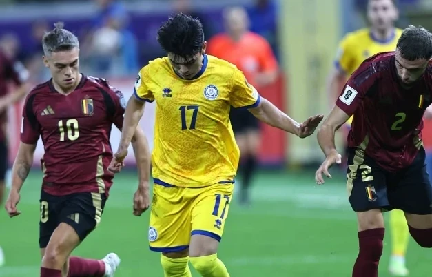 Fýtboldan Qazaqstan quramasy Belgııadan iri eseppen jeńildi