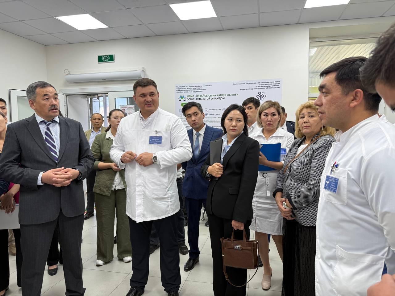 Ulytaýda medısınalyq kómekti jetildirý úshin arnaıy jumys toby quryldy