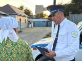 Qyzylordada ýchaskelik polısııa ınspektorlary 16 myńnan astam úıdi aralady