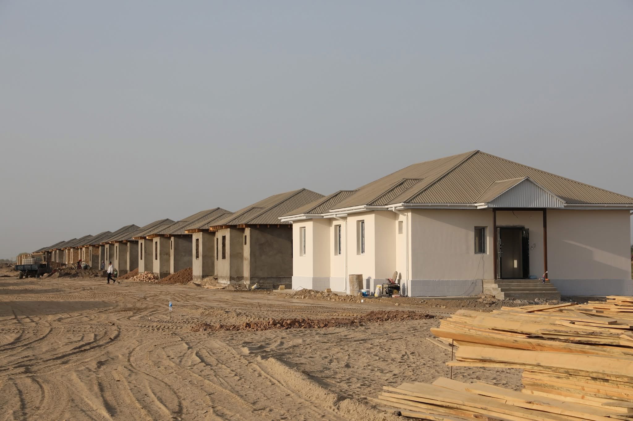 Maqtaaralda áleýmettik osal toptarǵa arnalǵan 48 úı salynyp jatyr