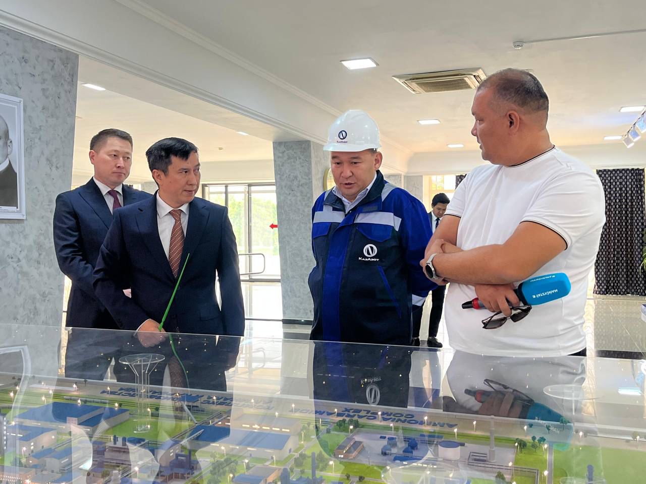 «KazAzot» zaýyty  jańa jobasyn tanystyrdy