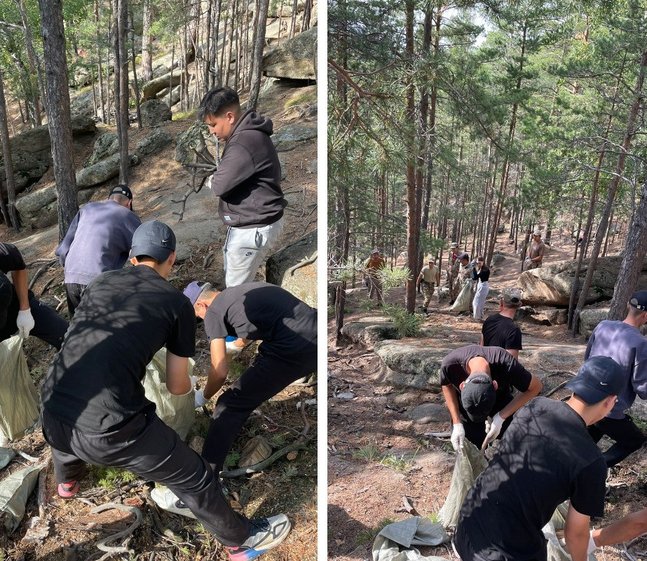Býrabaıda «Taza orman» ekokúni ótti