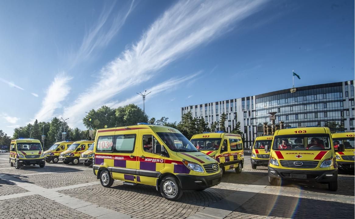 Jetisýda jedel járdem qyzmeti jańa kóliktermen tolyqty