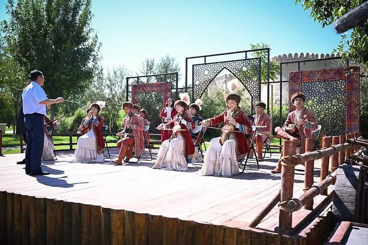 Túrkistanda halyqaralyq mýzykalyq jobanyń túsirilimi bastaldy