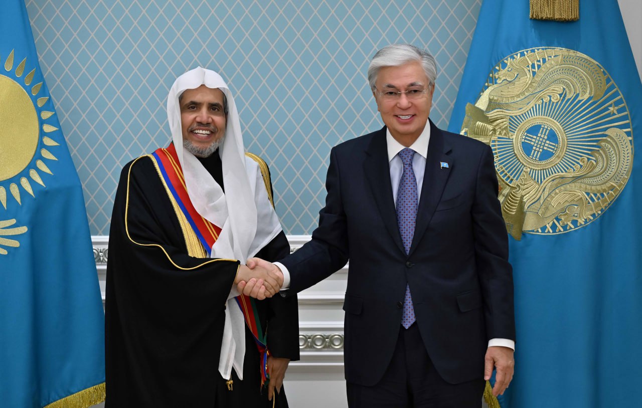 Prezıdent Dúnıejúzilik ıslam lıgasynyń Bas hatshysyn qabyldady