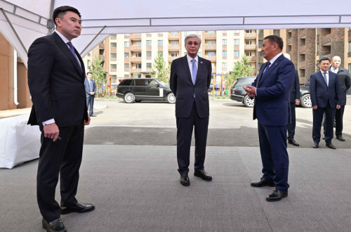 Prezıdent Kókshetaý qalasynyń 2050 jylǵa deıingi Bas josparymen tanysty