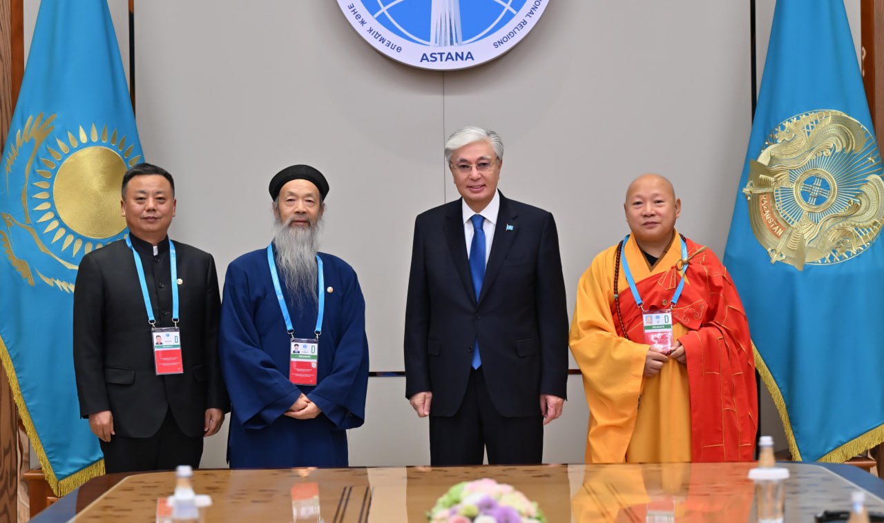 Memleket basshysy Qytaı delegasııasymen kezdesti