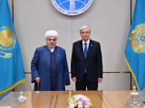 Qasym-Jomart Toqaev Kavkaz musylmandary basqarmasynyń tóraǵasyn qabyldady