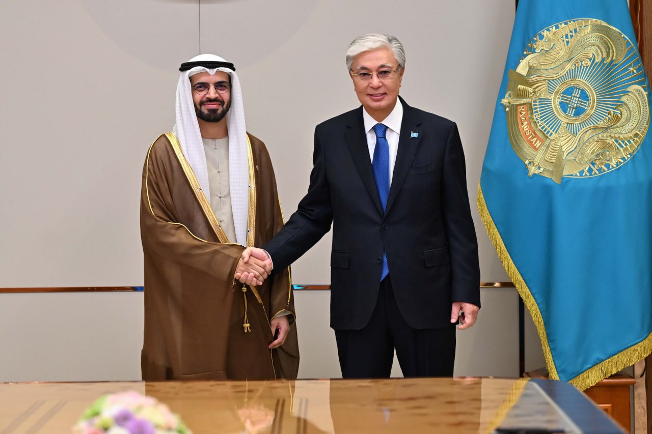 Toqaev Omar Habtýr ál-Dareımen álemdegi rýhanı ahýal jóninde pikir almasty