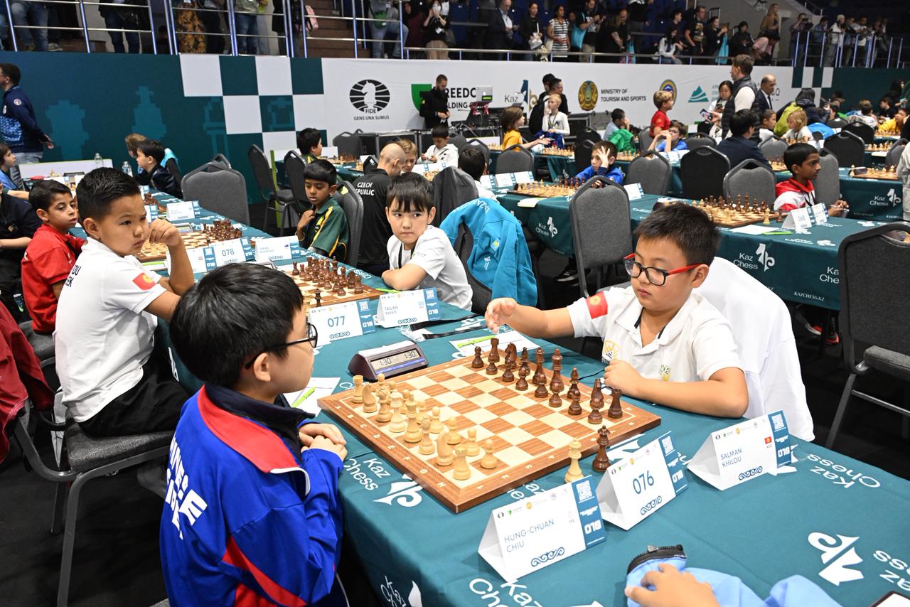 Almatyda shahmattan balalar arasyndaǵy álem chempıonaty bastaldy