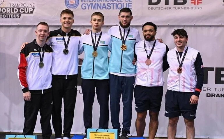 Batýttyq gımnastıkadan qazaqstandyqtar Álem kýbogy kezeńinde chempıon atandy