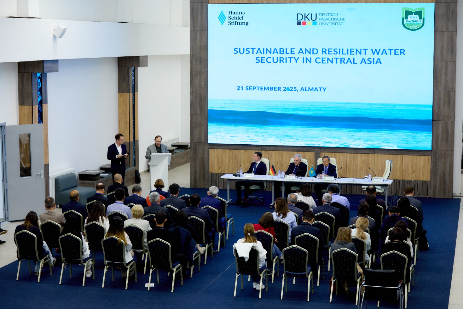 Almatyda Qazaqstan-Germanııa Nexus ınstıtýty qurylady