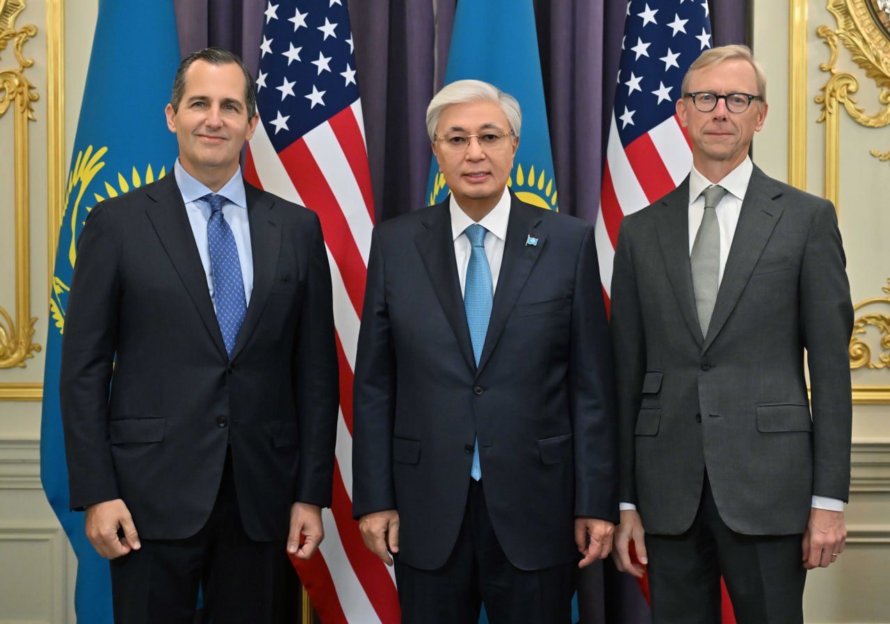 Memleket basshysy Cerberus Capital Management kompanııasynyń bas atqarýshy dırektorymen kezdesti