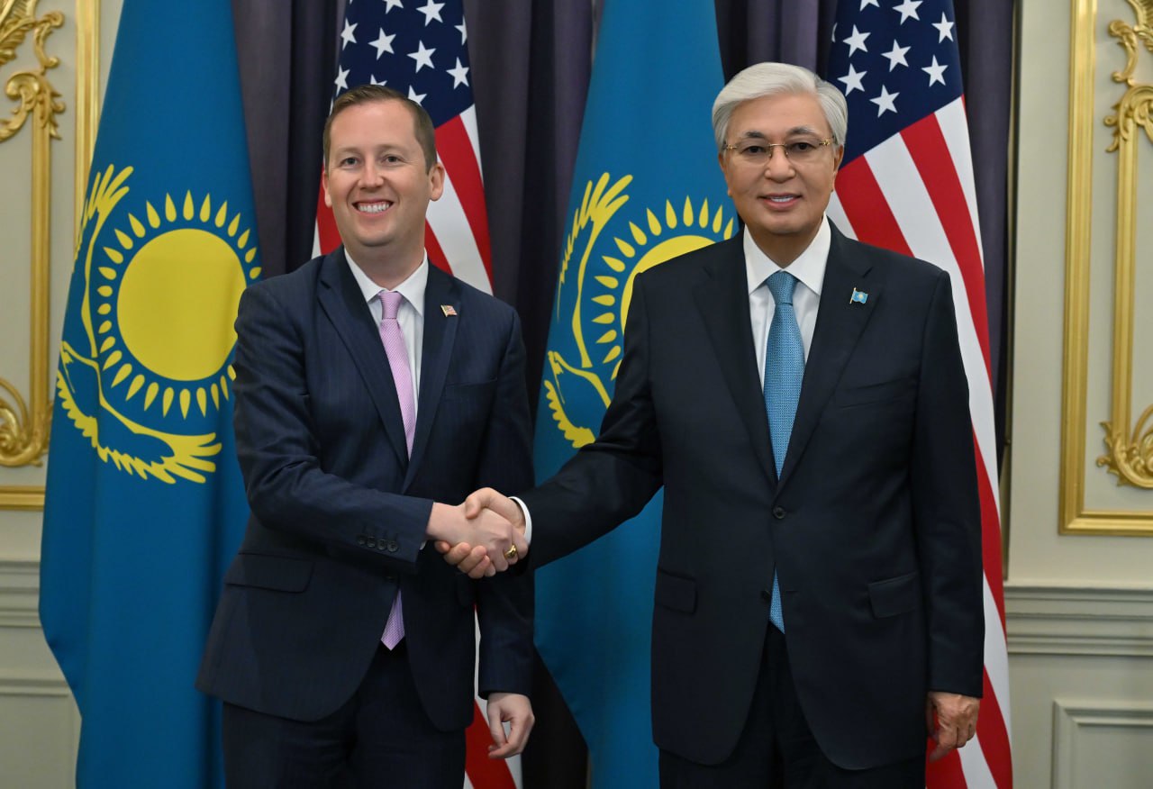 Toqaev AQSh Prezıdentiniń Ońtústik jáne Ortalyq Azııadaǵy arnaýly ókilin qabyldady