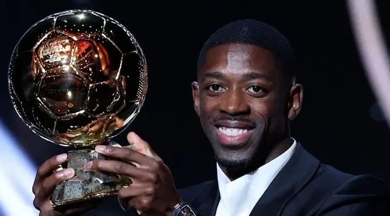 Ýsman Dembele alǵash ret «Altyn dop» ıegeri atandy