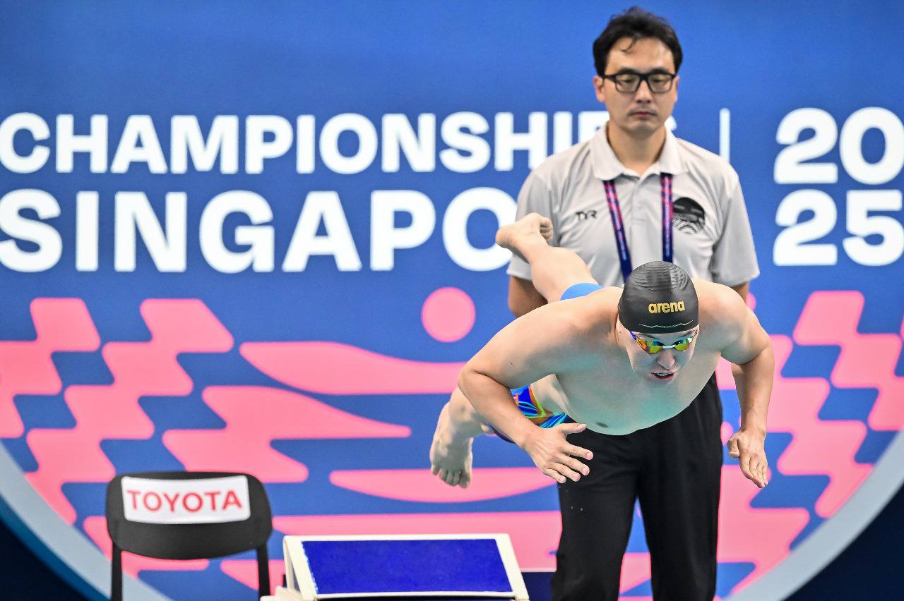 Nurdaýlet Jumaǵalı para júzýden álem chempıonatynda kúmis júldeger atandy