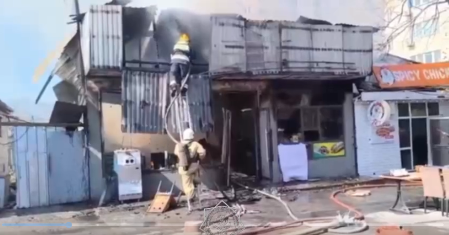 Almatyda dámhana órtendi