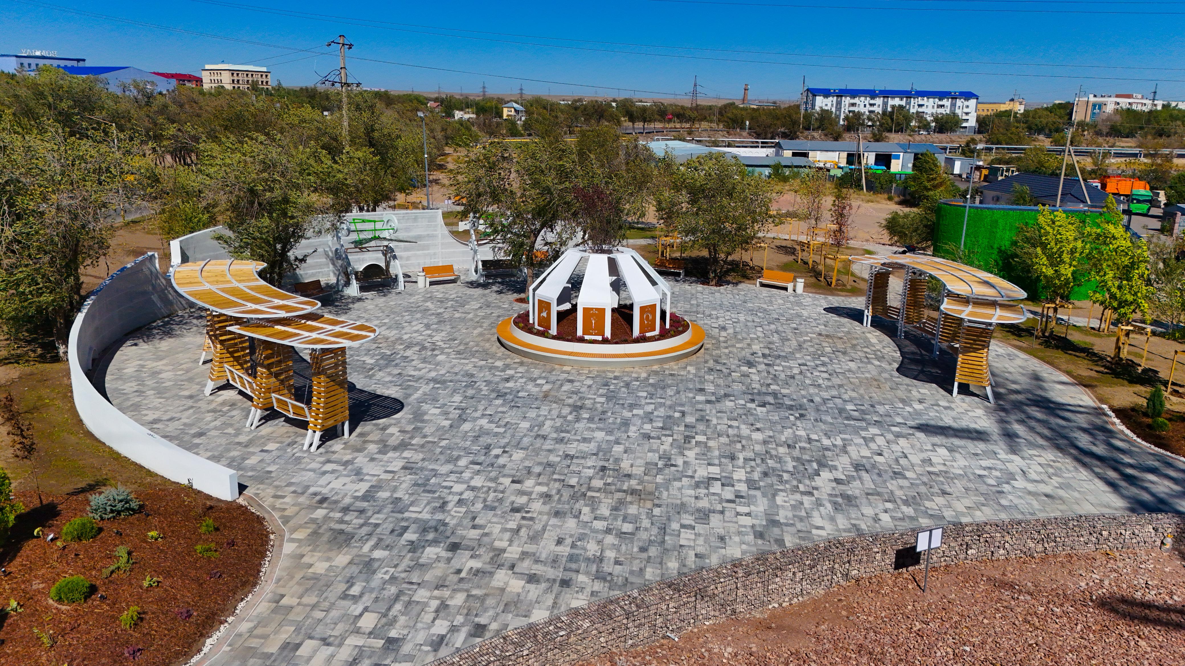 Qonaevta jańa skver qoldanysqa berildi