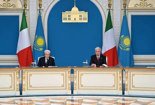 Qazaqstan men Italııa Prezıdentteri BAQ ókilderine arnalǵan birlesken málimdeme jasady