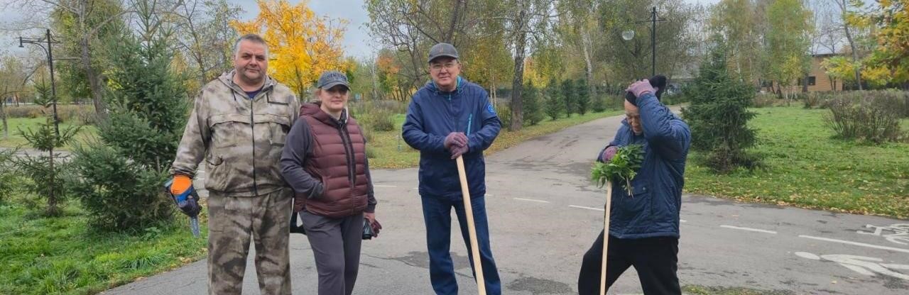 Kásipodaqtar kúnine arnalǵan tazalyq aksııasy