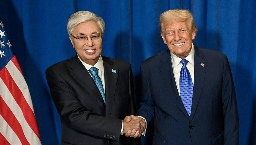 Qasym-Jomart Toqaev Tramptyń josparyn qoldaıdy