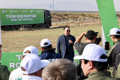«AMANAT» partııasy Almatydan Qyzylordaǵa deıingi road-estafeta bastady