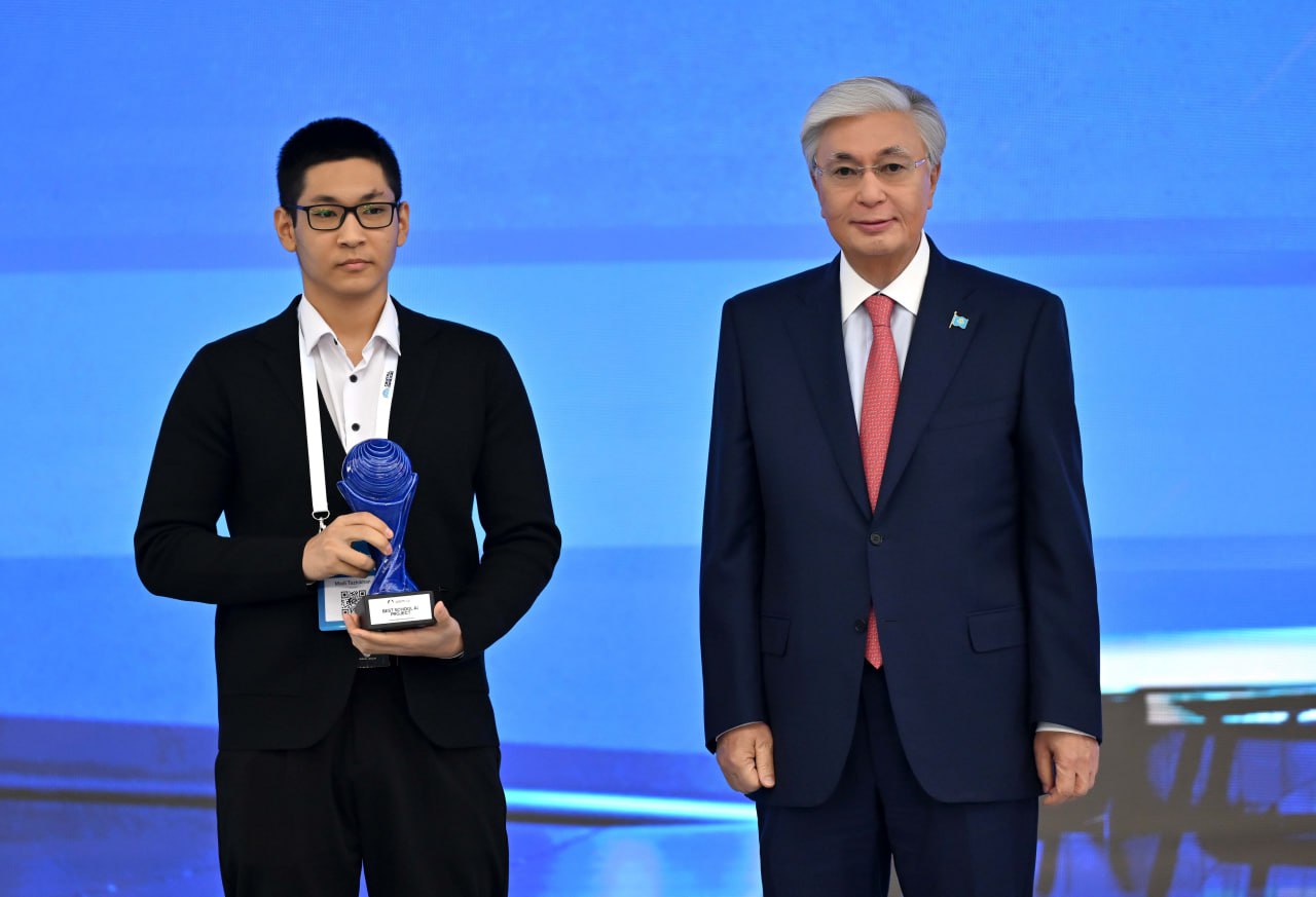 Prezıdent AI SANA Generative Nation baıqaýynyń jeńimpazdaryn marapattady