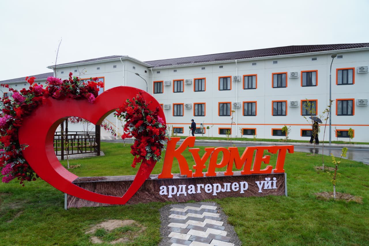 Túrkistan oblysynda «Qurmet» ardagerler úıi ashyldy