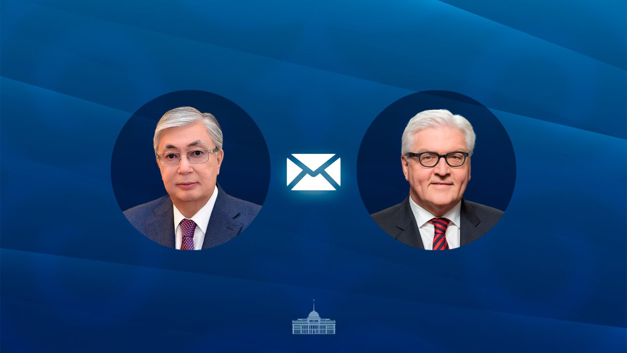 Qasym-Jomart Toqaev Germanııa Prezıdentine quttyqtaý jedelhatyn joldady