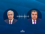 Qasym-Jomart Toqaev Tájikstan Prezıdenti Emomalı Rahmonmen telefon arqyly sóılesti