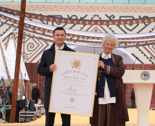 Almaty álemdik qolóner qalasy mártebesin aldy