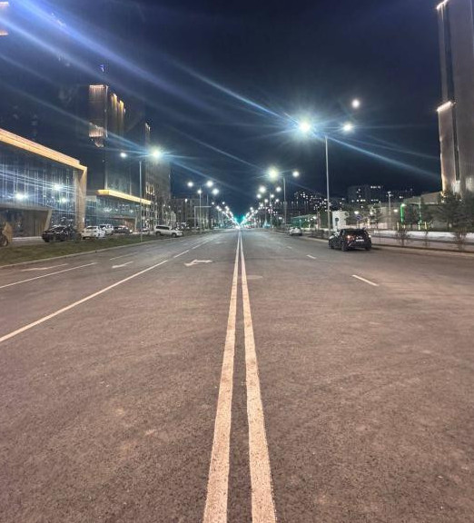 Astanada T.Rysqulov kóshesiniń jańa bóligi ashyldy