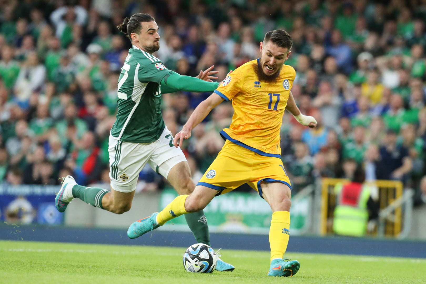 Qazaqstan Soltústik Irlandııaǵa qarsy oınaıdy