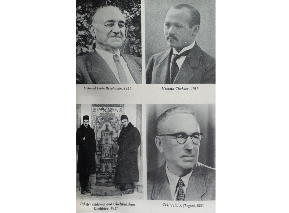 Mustafa Shoqaıdyń AQSh-taǵy kitapqa engen sýreti